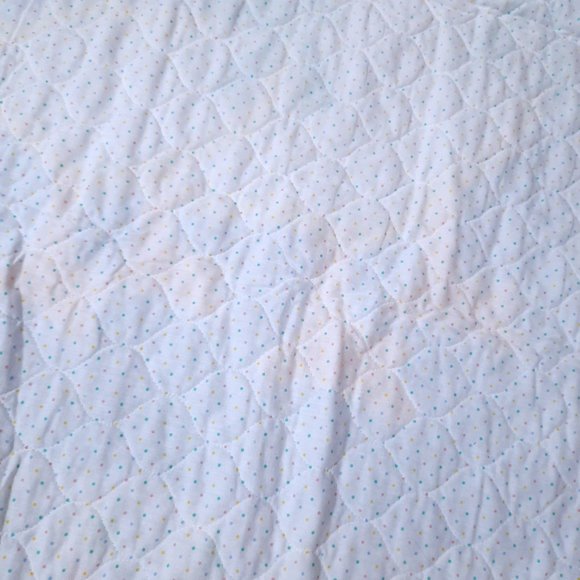 Bedding Vintage Thats Our Baby Quilted Blanket Mother Goose Geese